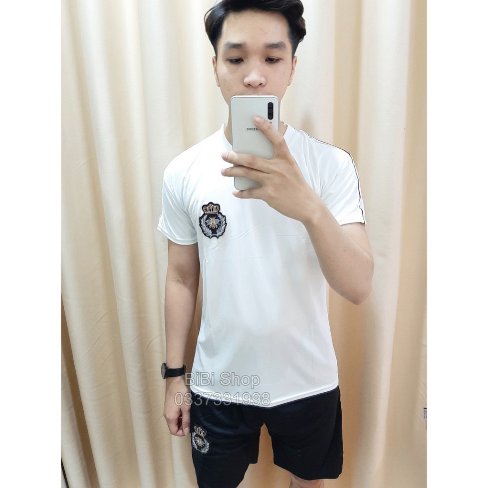 Bộ Thể Thao Nam, Đồ Bộ Nam Thêu Logo Vương Miện Ong Cao Cấp BB24 < == | BigBuy360 - bigbuy360.vn