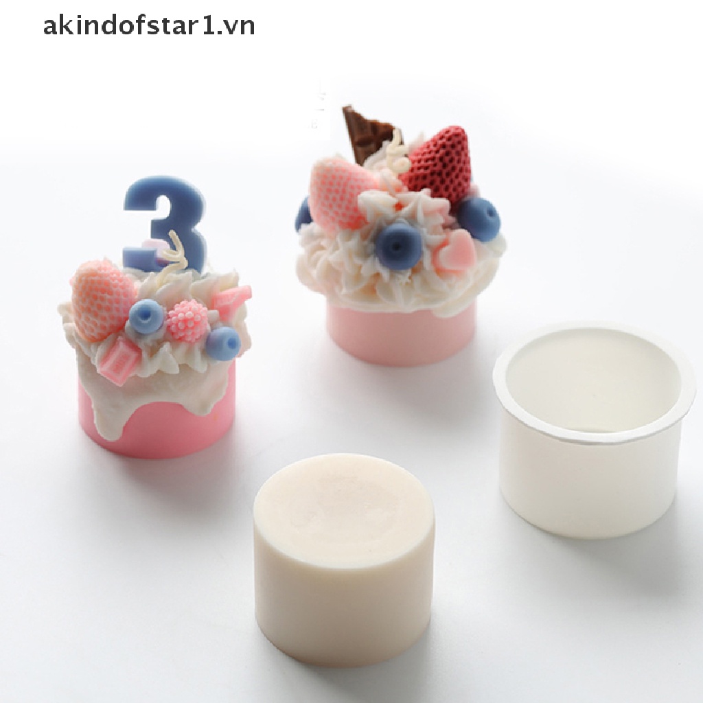 Khuôn Làm Nến handmade Bằng silicone Chất Lượng Cao