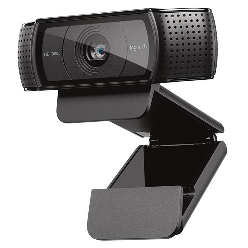 Logitech Original C920 Pro Webcam HD Smart 1080p Wed Cam Màn hình rộng Skype Video Call Máy ảnh USB Máy ảnh Web 15MP ...