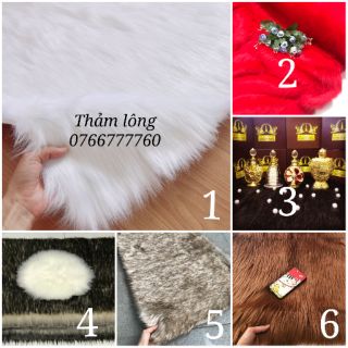 Sale thảm lông chụp ảnh giá rẻ