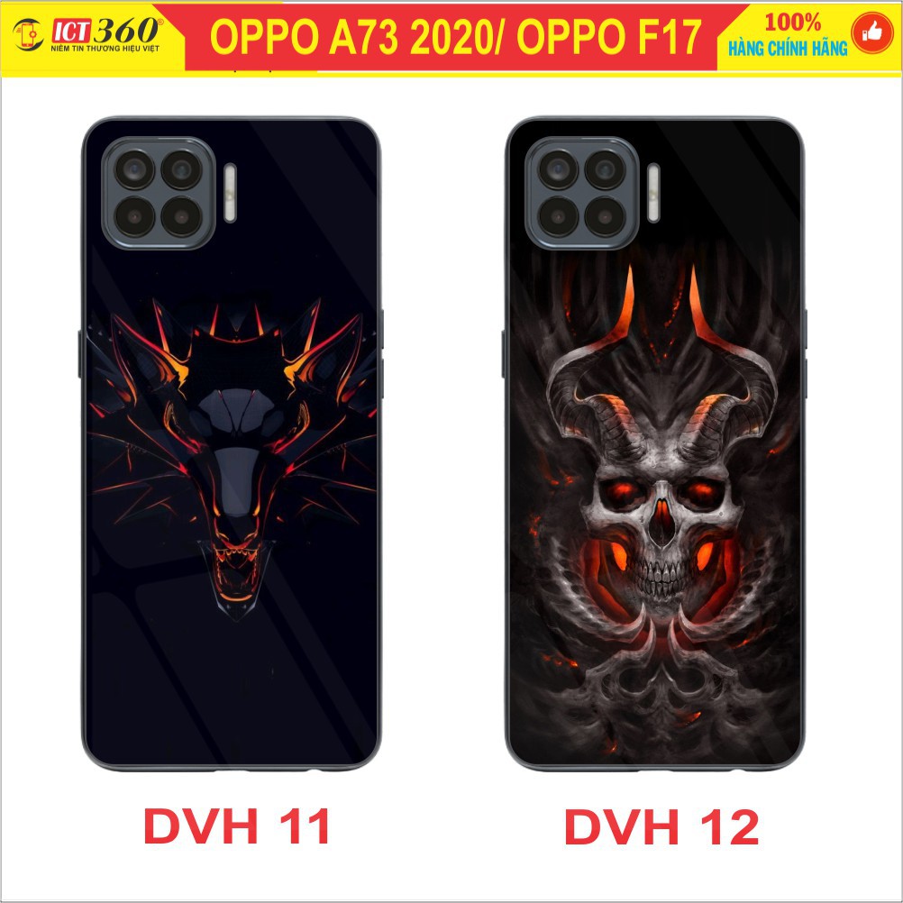Ốp Lưng Kính Oppo A73 2020/ F17 - in Theo Yêu Cầu - Nhiều Hình