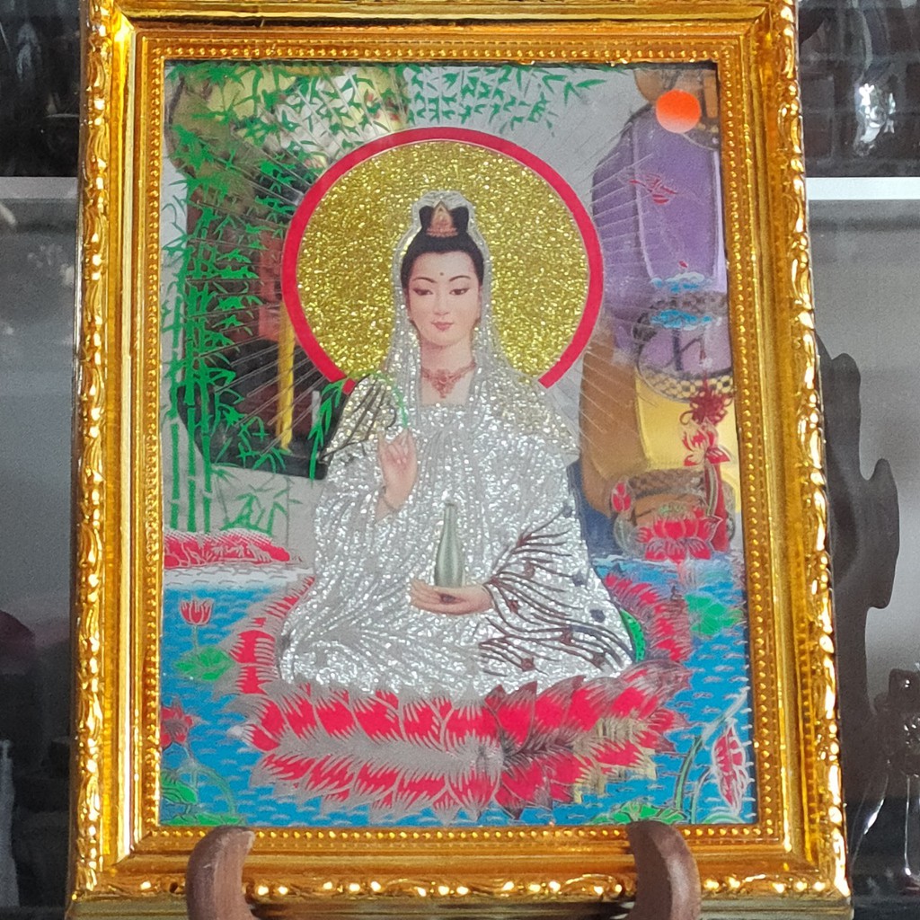 Bài vị Mẹ Quan âm 28,35cm
