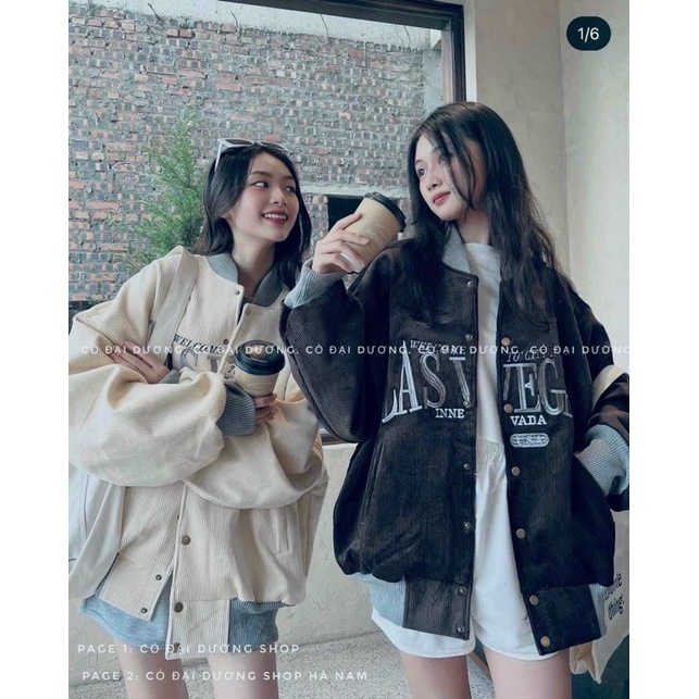 KHOÁC BOMBER NHUNG TĂM 2 LỚP