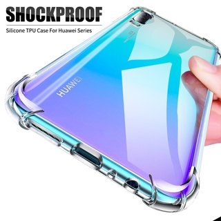 Ốp lưng Trong suốt chống sốc TPU cho Huawei Nova 5T 7i 7 8 8i 9 SE P20 P30 P40 Pro P30 Lite Y7A Y6S Y9A Y7 Pro Y9 Prime 2019