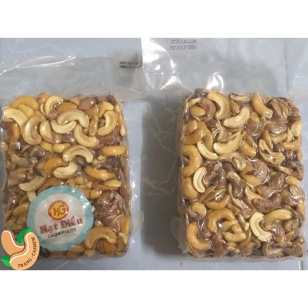Combo 1kg - Hạt điều bể vỏ lụa rang muối (EP1000) | BigBuy360 - bigbuy360.vn