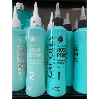 Thuốc uốn lạnh lacoha rose perm 180ml x2