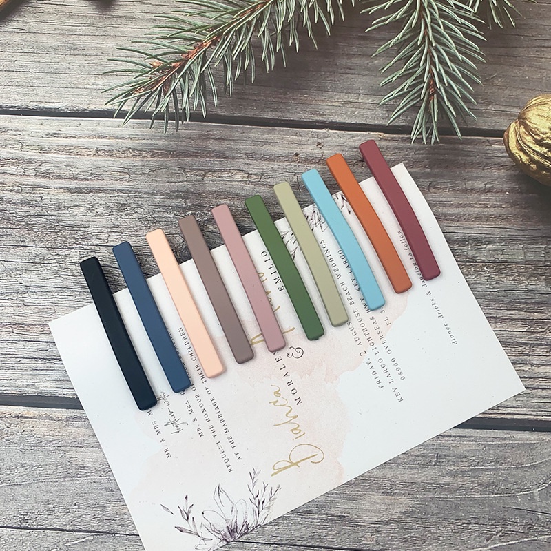 [Hàng mới về] Kẹp tóc BB nhiều màu lựa chọn xinh xắn thời trang cho nữ