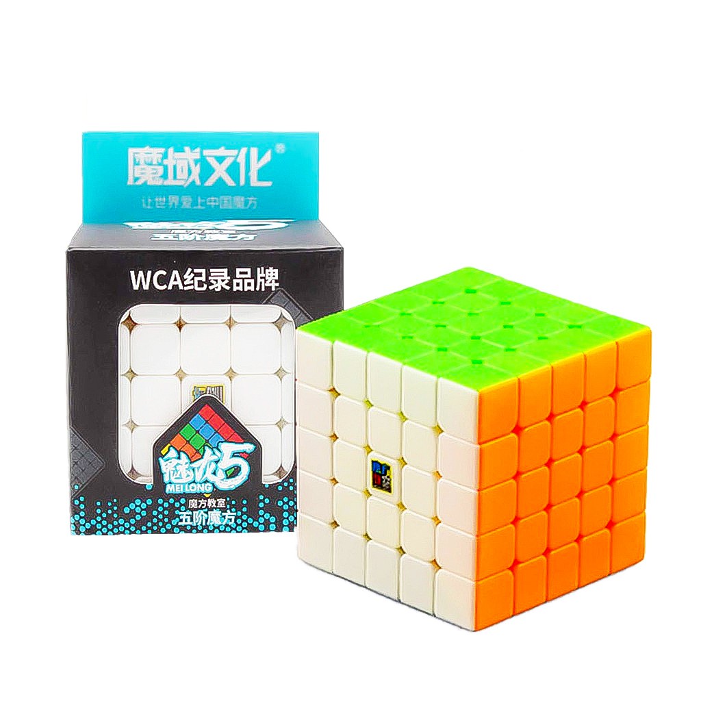 Rubik 5x5 Stickerless MoYu MeiLong MFJS Rubik 5 Tầng KT:6CM -dc4511