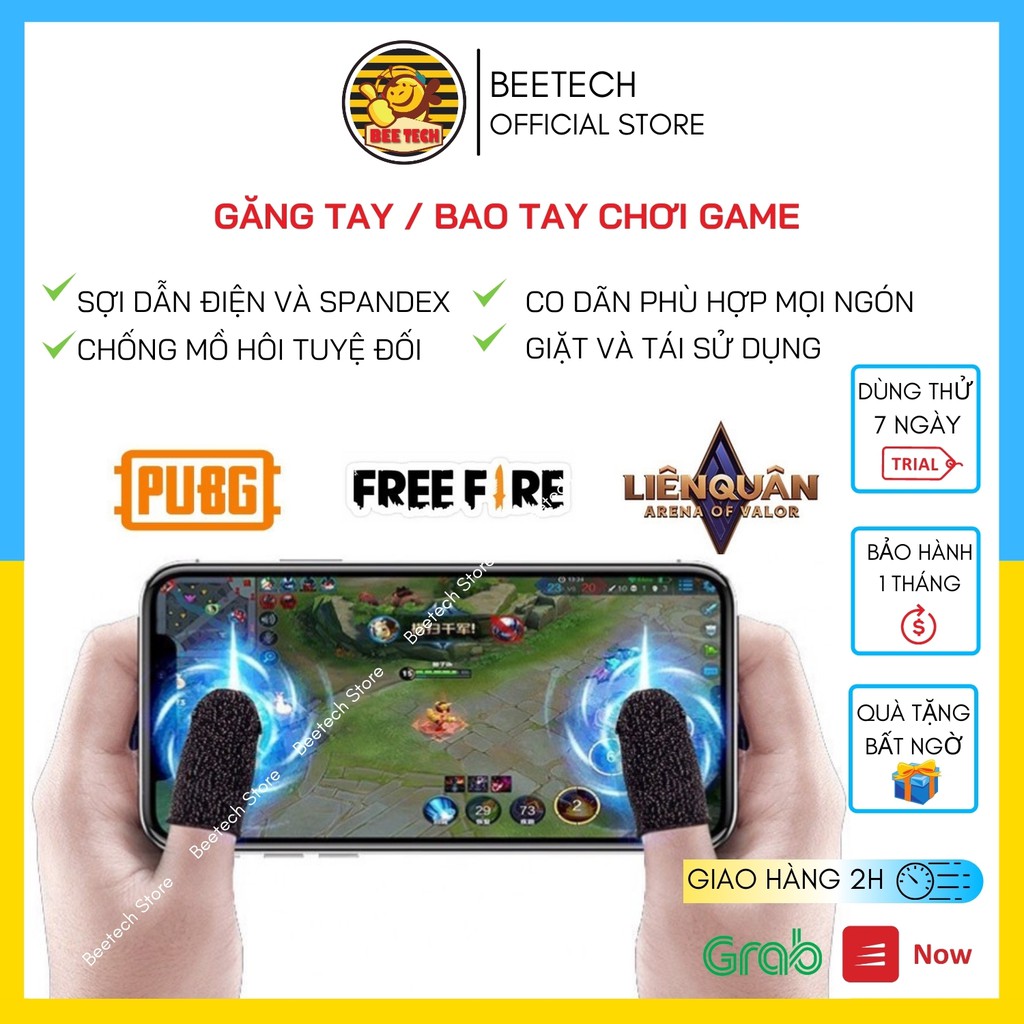 Bao tay chơi game, găng tay chống mồ hôi cho game thủ - Beetech