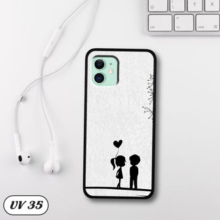 Ốp lưng nhám viền dẻo IPhone 11 in hình