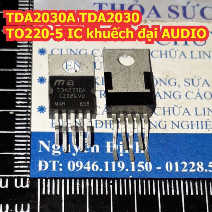 5 con TDA2030A TDA2030 TO220-5 IC khuếch đại AUDIO kde1453