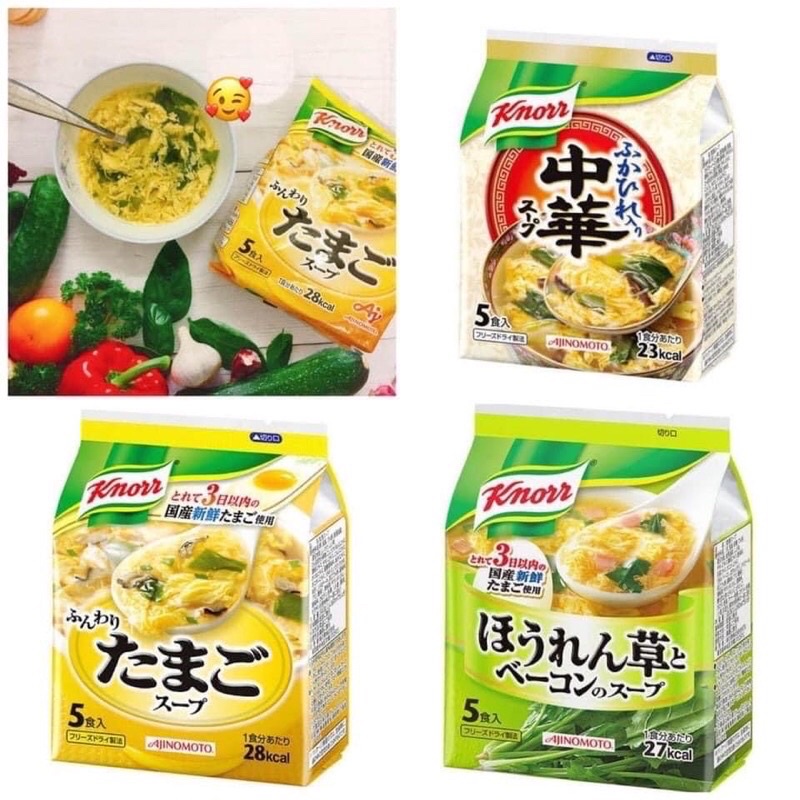 [Date 4-5/2024] Soup Knorr ăn liền tiện lợi cho bé từ 12m