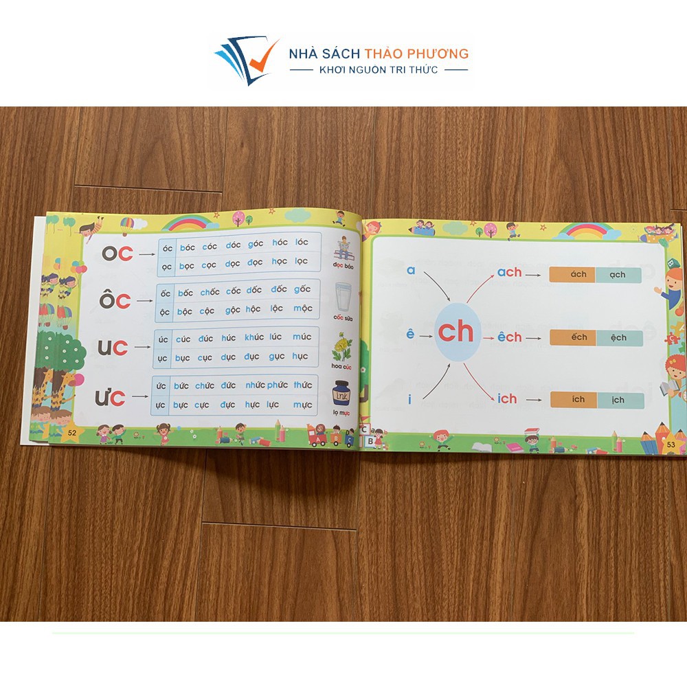 Sách - Tập đánh vần Tiếng Việt (Bí quyết giúp con đọc tiếng Việt thông thạo 4-6 tuổi)