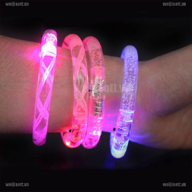 Vòng Tay Đèn Led Phát Sáng Nhiều Màu Sắc