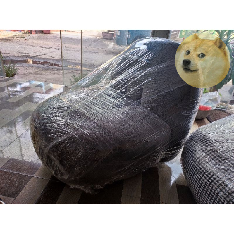 Ghế lười Sofa đơn Molly Pacha thư giãn, sofa mini ngắn đọc sách chân sắt inox, trang trí phòng khách, phòng ngủ
