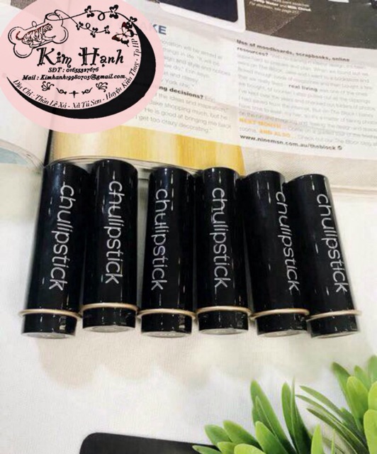 son thỏi Chu Lipstick ( kèm ảnh thật )