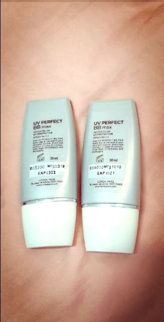 Kem chống nắng Loreal 30ml Cream UV Perfect BB Max SPF 50+ PA+++ 12h