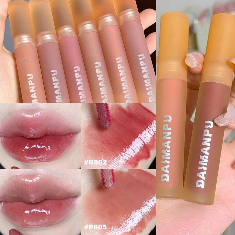 Son Môi DAIMANPU Dạng Lỏng Lâu Trôi Dưỡng Ẩm Màu Lấp Lánh