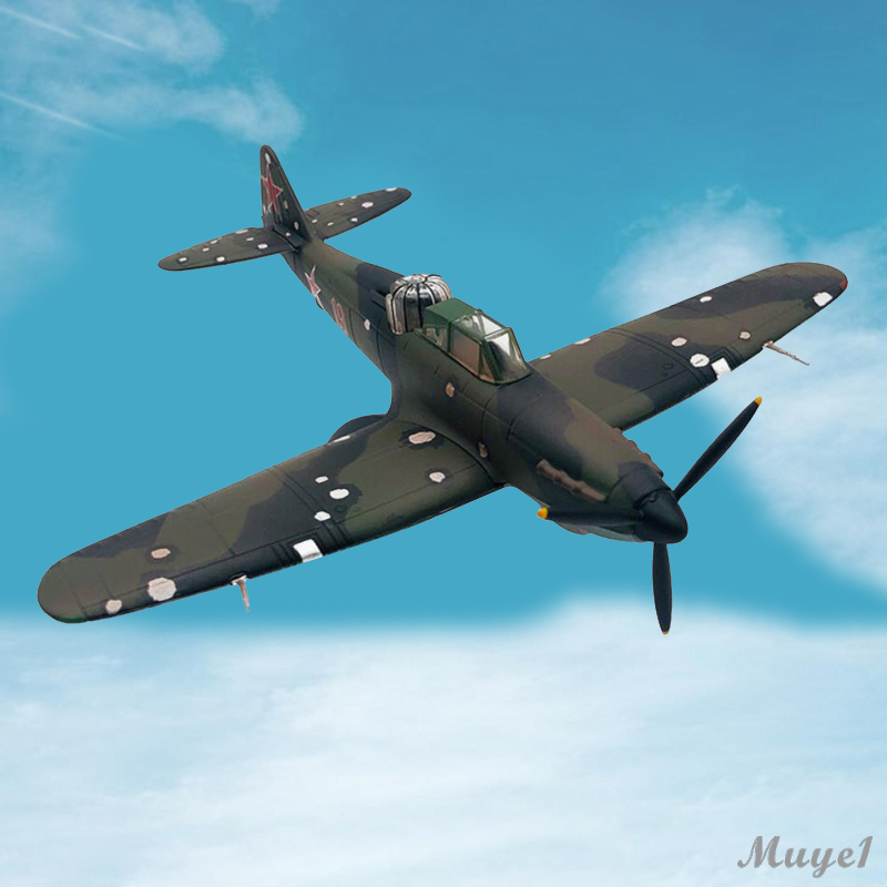 Mô Hình Máy Bay Chiến Đấu Bằng Hợp Kim Soviet Il-2 Attacker Wwii Tỉ Lệ 1: 76