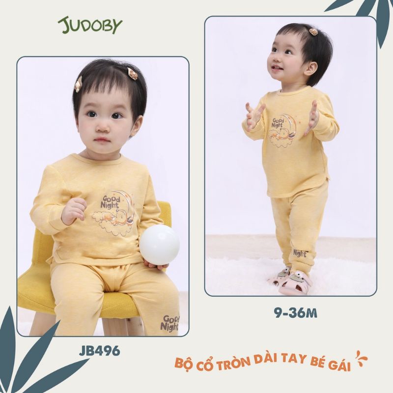 Bộ dài tay Judoby, Dokma bé trai, bé gái 9-36M JB496, DB1715