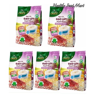 Combo 5 Ngũ cốc gạo lứt Huyết Rồng Xuân An 400gr