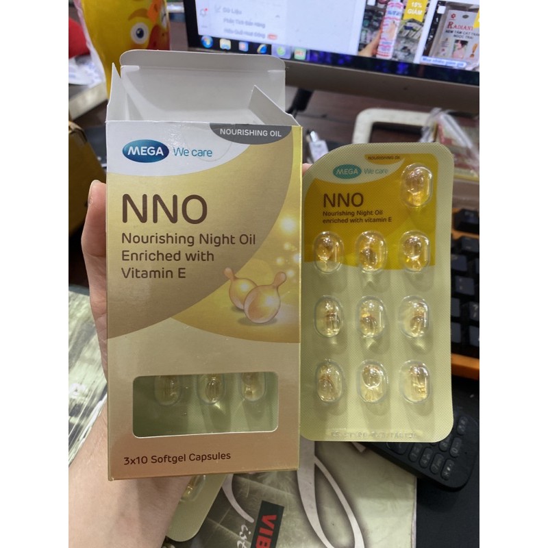 Serum Vitamin E NNO dưỡng da mịn màng