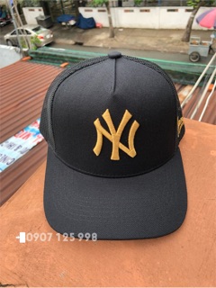 Nón kết phối lưới  NY- Yankee