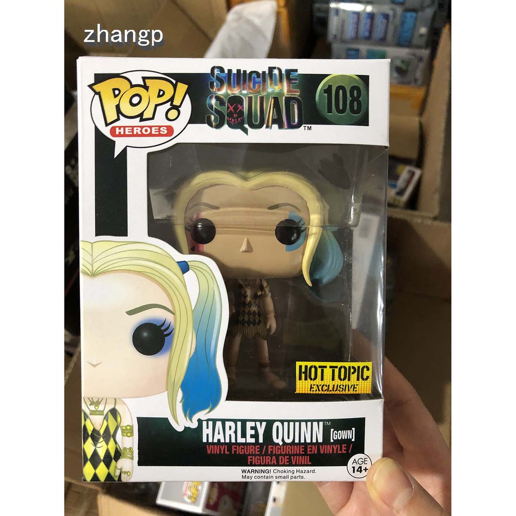 Funko POP Set 108 Mô Hình Nhân Vật Harley Quinn Trong Suicide Squad