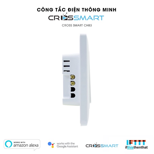 Công tắc thông minh Wifi Tuya - Cross Smart CH82