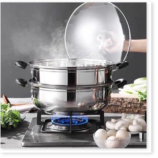 Nồi hấp 2 tầng đa năng 28cm