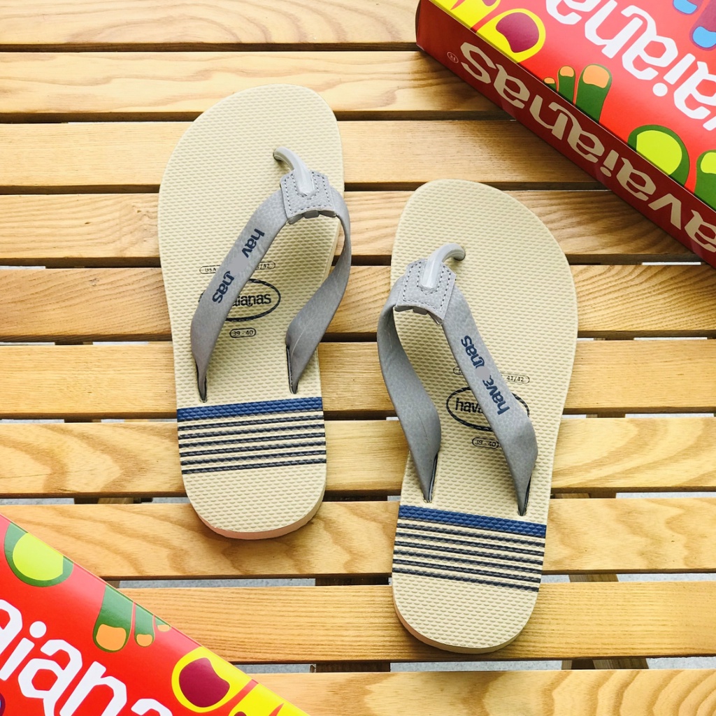 Dép Quai Da Havaianas Nam Dép Kẹp Quai Da Dép Tông Nam Havanas Hot Trend Tông Lào Cao Su Chống Trơn Thời Trang Cao Cấp