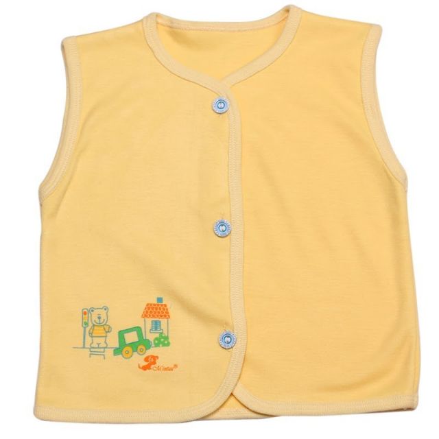 Áo gile Mintuu 2 lớp cotton dày đẹp 10-12kg