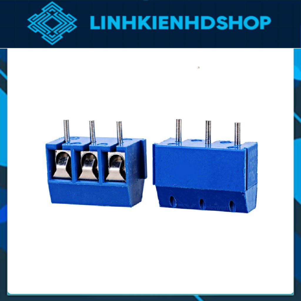 Terminal KF301 5.08mm Xanh Dương 2P/ 3P