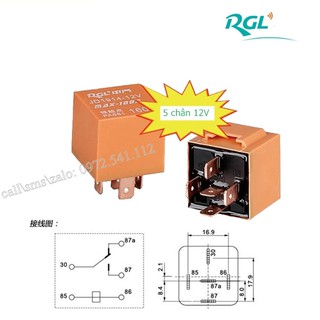 Rơ le - relay - I max 100A