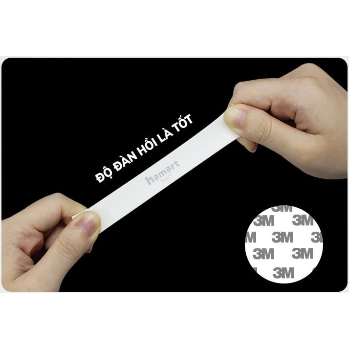 Miếng Keo Xốp Dán Tường 3M 2 Mặt 10cm Băng Keo Hai Mặt Đa Năng Siêu Dính Chất Lượng Cao