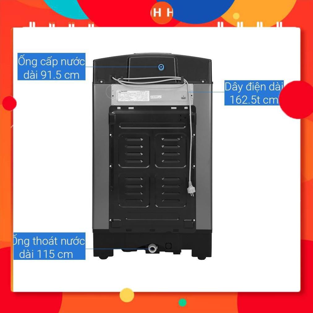 [ FREE SHIP KHU VỰC HÀ NỘI ] Máy giặt Sharp cửa trên 10 kg ES-W100PV-H - [ Bmart247 ] 24h