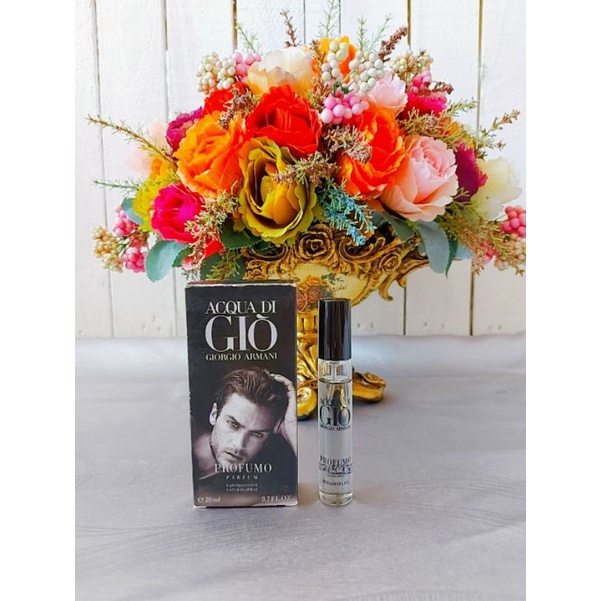 [20ml] Combo 2chai nước hoa nam A.ccquadi Giò nam tính mạnh mẽ tươi mát.