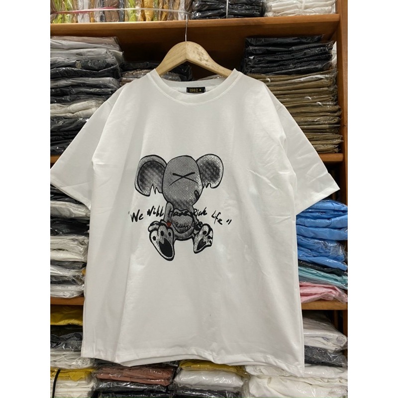 Áo thun tay lỡ freesize phông from rộng Unisex