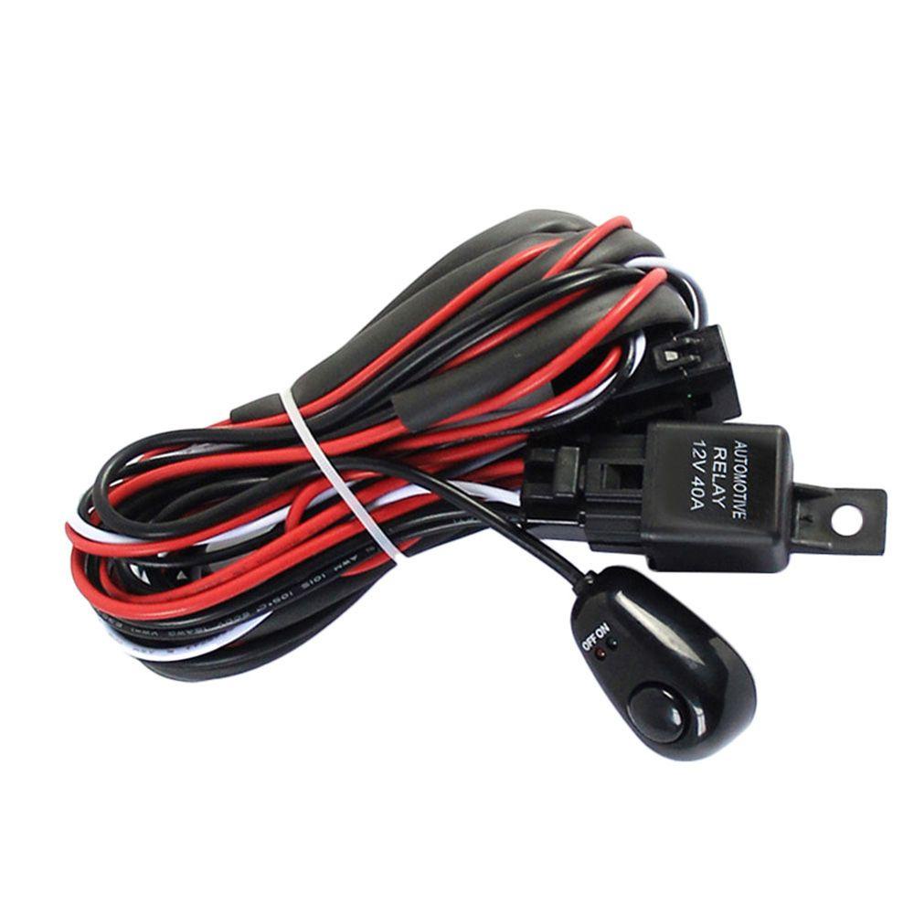 Bộ Rơ Le Công Tắc Rơ Le Đèn LED Hid 12V 40A TAYLOR1 Chuyên Dụng