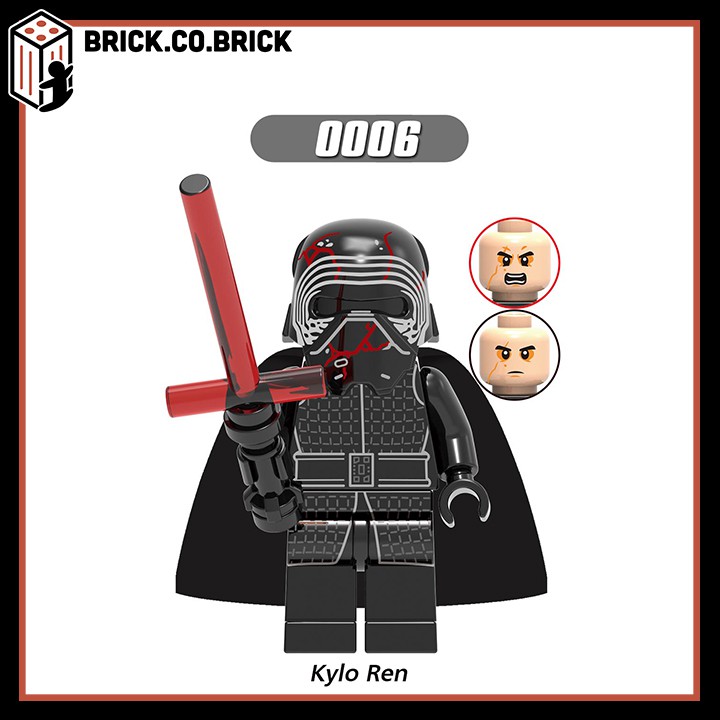 G0001 (CÓ SẴN) - Đồ chơi lắp ráp Minifigure Non Lego mô hình star wars chiến tranh giữa các vì sao Rhoda, Trooper