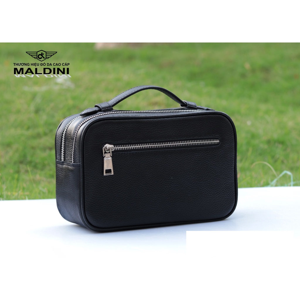 Túi cầm tay Golf Maldini Mẫu Mới - da thật 100% - - Có Khóa Số