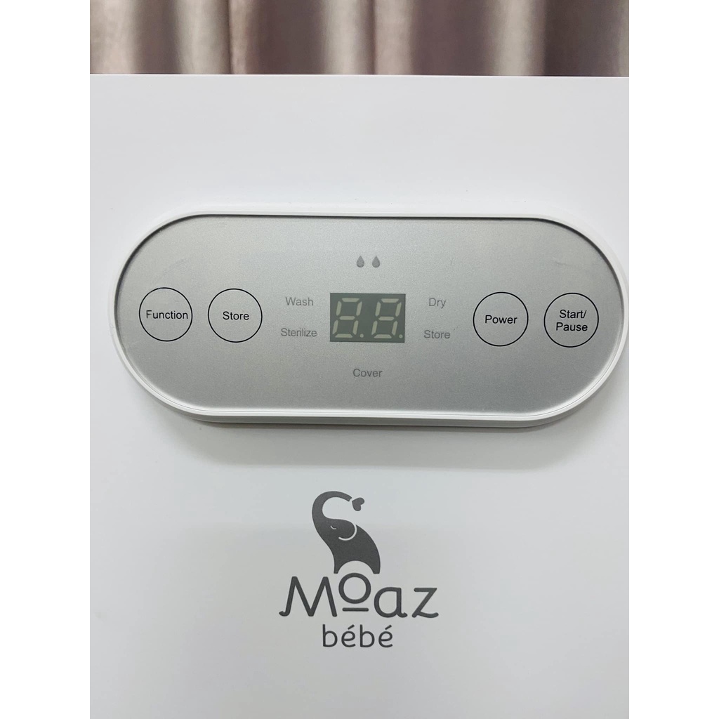 MÁY RỬA BÌNH SỮA VÀ TIỆT TRÙNG SẤY KHÔ ĐỒ DÙNG CHO BÉ MOAZ BEBE MB035