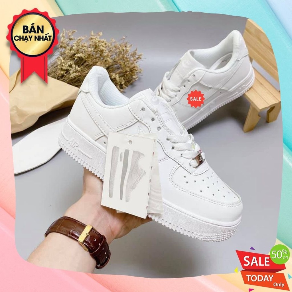 [🌺REP] GIÀY NIKE TRẮNG 🌺 Giày Thể Thao Nam Nữ AF1, Air Force 1 Trắng Bản ĐẸP