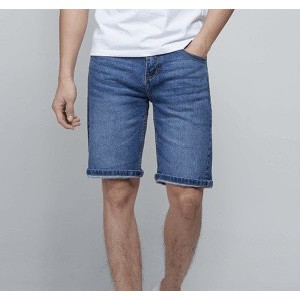 quần short jean nam trơn vãi đẹp hình thật size 28 đến 36