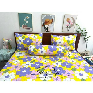 Bộ ga gối cực đẹp chất 100% coton chuẫn LOGO 4 món không kèm chăn.