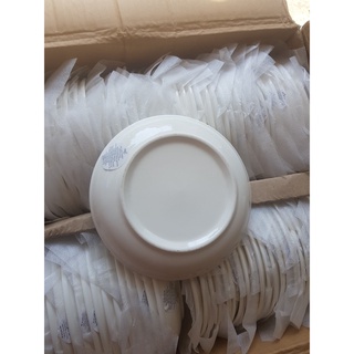 COMBO 10 DĨA SỨ TRẮNG CAO CẤP 17.5 CM