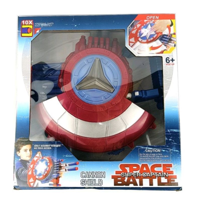 Khiên độ trưởng Mỹ Captain, đồ chơi khiên anh hùng nhập vai cho bé - Mây Kids