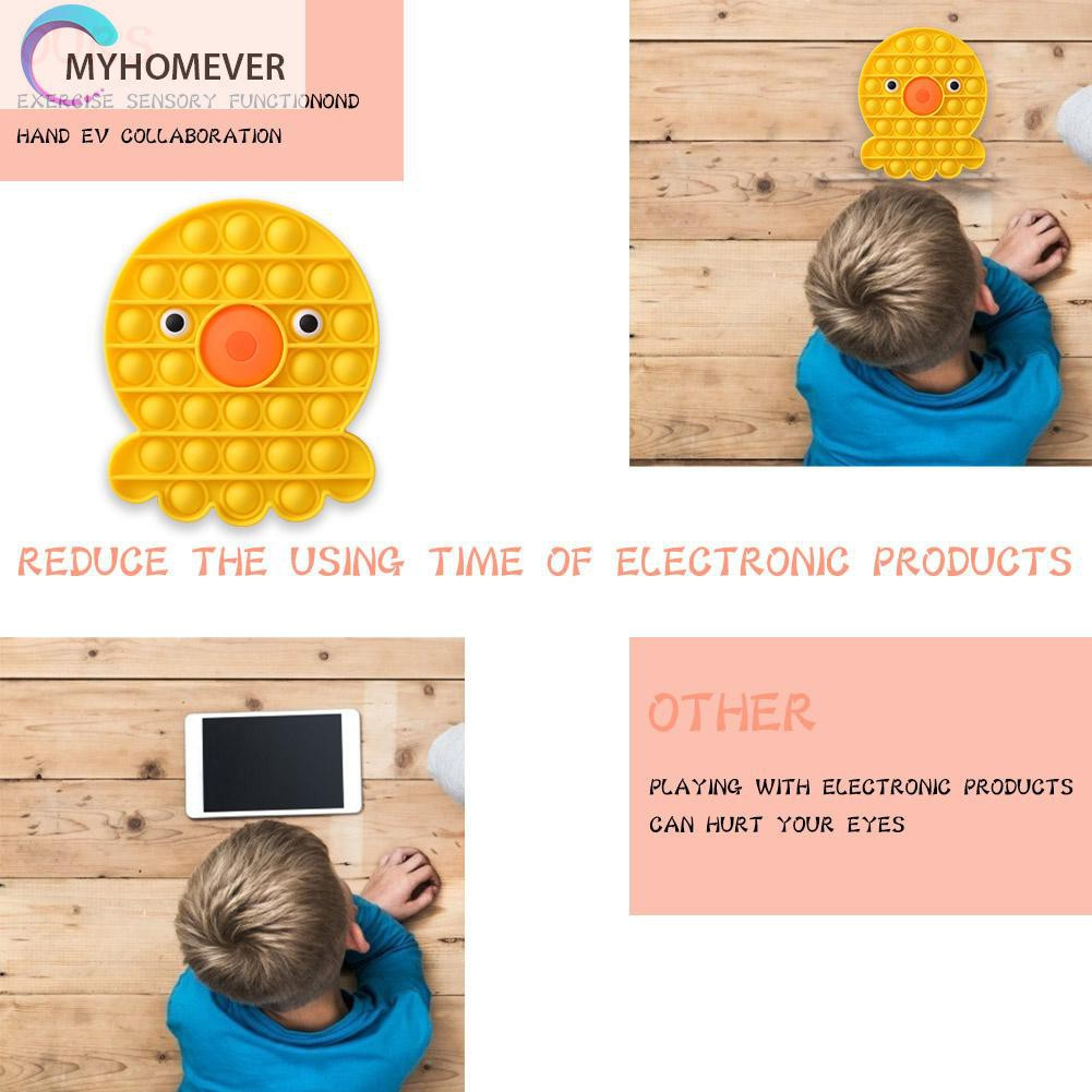Pop It Fidget Đồ chơi Silicone Octopus Push Bubble Concentration Fidget Đồ chơis Stress Relief Đồ chơi