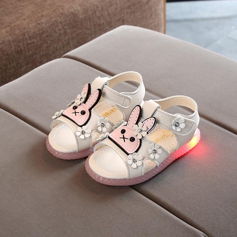 Giày Sandal Có Đèn Led Chống Trượt Cho Bé