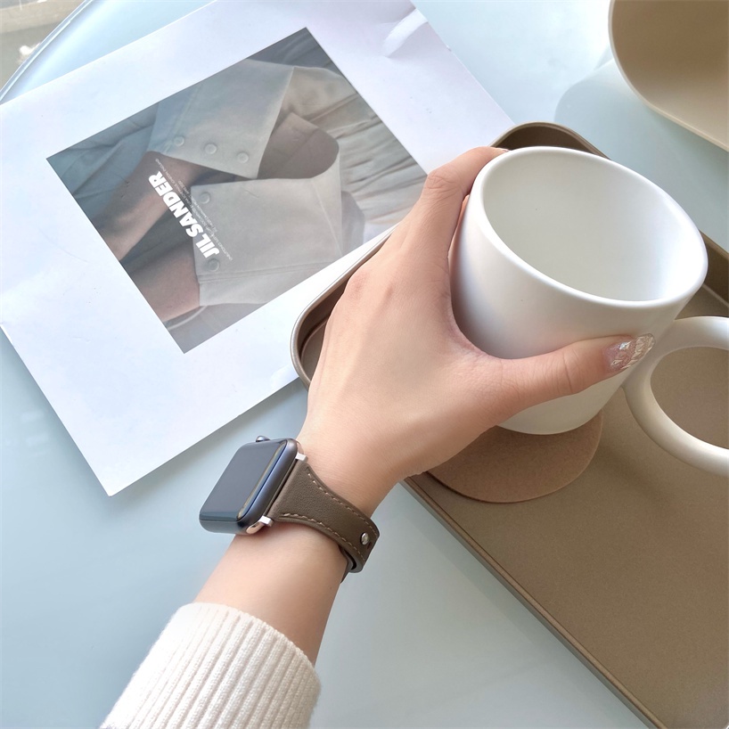 Dây đeo đồng hồ thích sang trọng thích hợp cho Apple iWatch Series 7 6 SE 5 4 3 2 1 nhiều kích cỡ